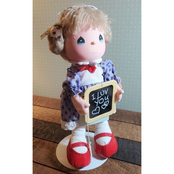 Vintage 1987 Precious Moments Soft Doll I Luv You Friendship Line Applause 16030 - Picture 1 of 10